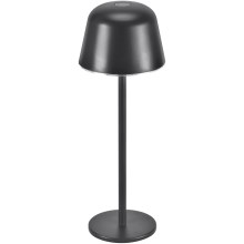Ledvance - LED Dimbaar buitenshuis rechargeable lamp TABLE LED/2,5W/5V IP54 zwart