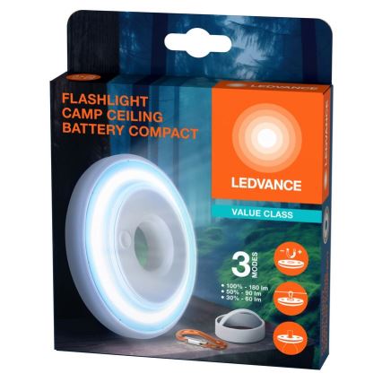 Ledvance - LED dimbaar licht FLASHLIGHT CAMP LED/2,2W/3xAAA