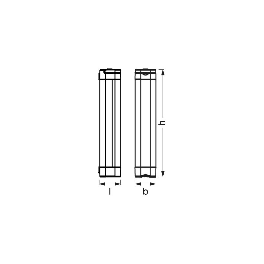 Ledvance - LED Dimbaar oriëntatie lamp LINEAR LED/6,9W/5V 2200 mAh IP54