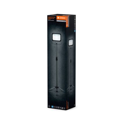 Ledvance - LED dimbare schijnwerper met houder WORKLIGHT TRIPOD LED/20W/3,7V IP54