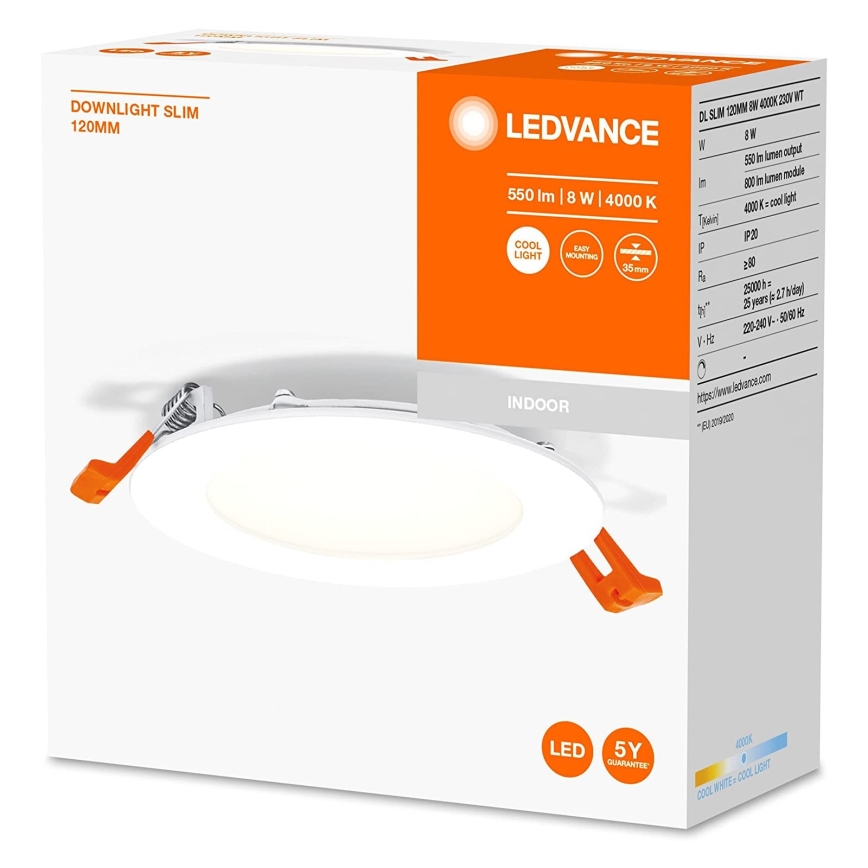Ledvance - LED Inbouw Lamp SLIM LED/8W/230V 4000K