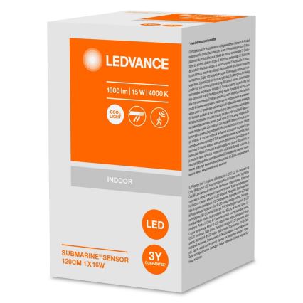 Ledvance - LED Industrie Lamp met Sensor SUBMARINE 1xG13/16W/230V IP65