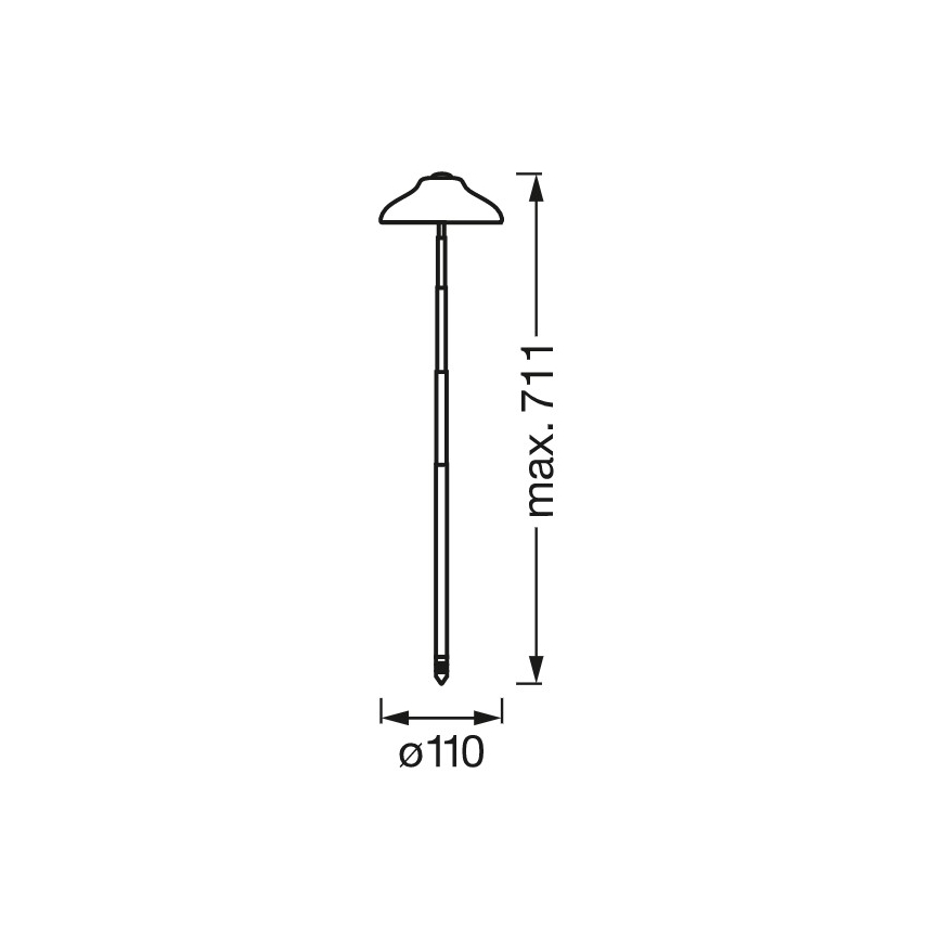 Ledvance - LED Interieur Lamp GARDEN LIGHT LED/5W/5V
