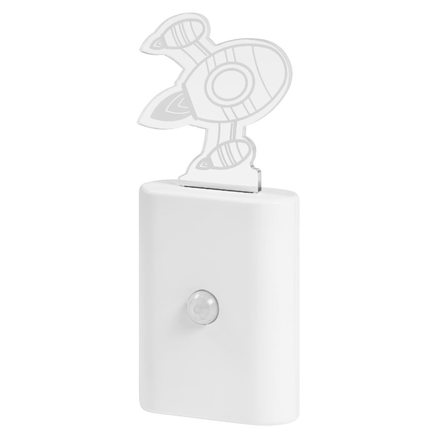 Ledvance - LED Kinderen oriëntatie lamp met sensor NIGHTLUX LED/0,2W/4,5V 3000K