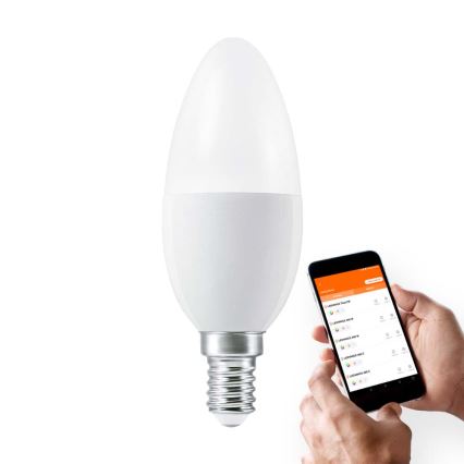 Ledvance - LED Lamp dimbaar SMART + E14 / 5W / 230V 2700K-6500K Wi-Fi