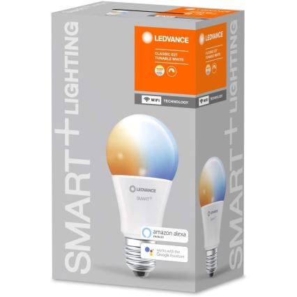 Ledvance - LED Lamp dimbaar SMART + E27 / 9,5W / 230V 2.700K-6.500K