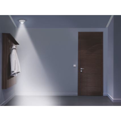 Ledvance - LED Oriëntatielamp met sensor NIGHTLUX LED/1,7W/3xAA 4000K