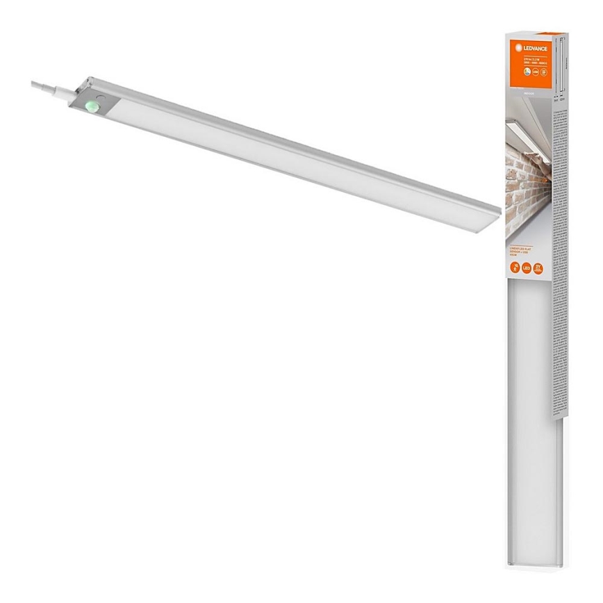 Ledvance - LED Onder keukenkast verlichting met sensor LINEAR LED/3,2W/5V 1500 mAh 3000/4000/6500K