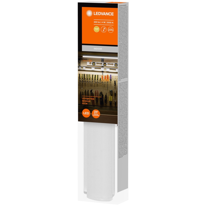 Ledvance - LED Onderbouwlamp met sensor BATTEN LED/4W/230V 32 cm