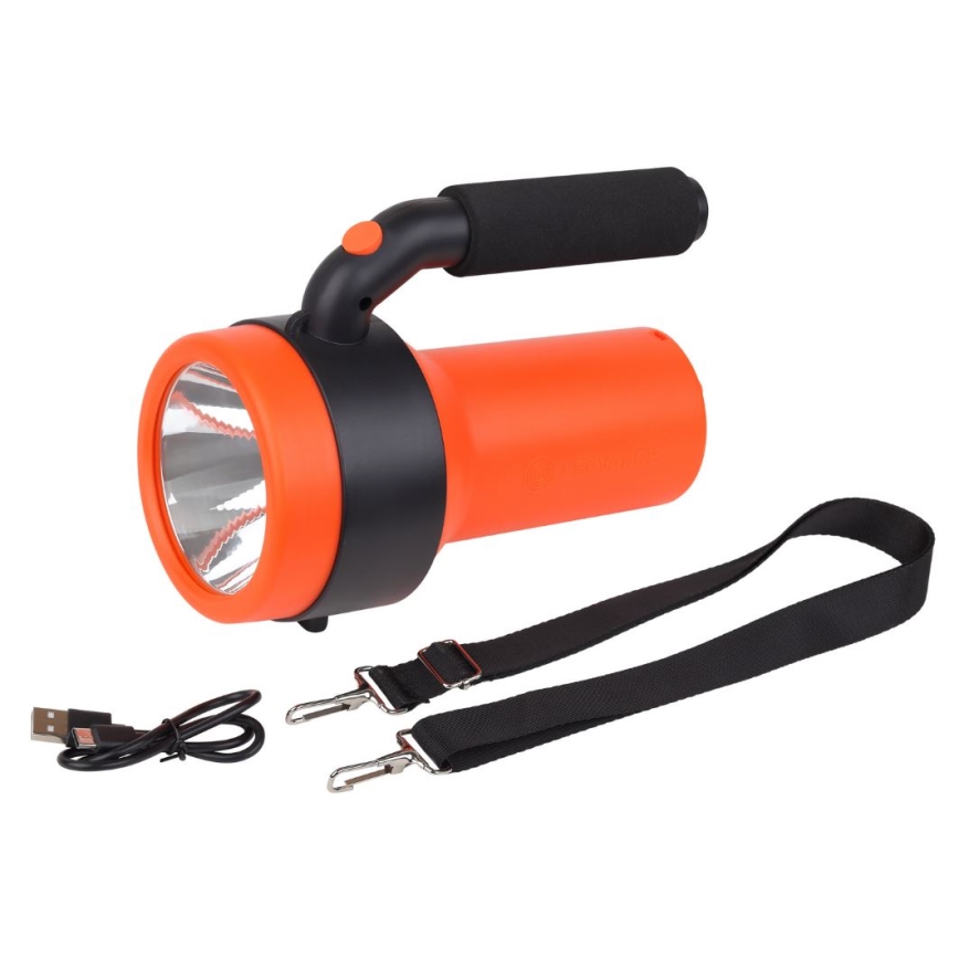 Ledvance - LED Oplaadbare zaklamp met een powerbank FLASHLIGHT LED/3W/5V 2400mAh