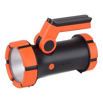 Ledvance - LED Oplaadbare Zaklamp met Powerbank FLASHLIGHT LED/3W/5V IP64 2400 mAh