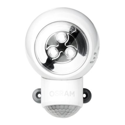 Ledvance -LED Oriëntatie lamp voor buiten met sensor SPYLUX LED/0,3W/3xAA IP43
