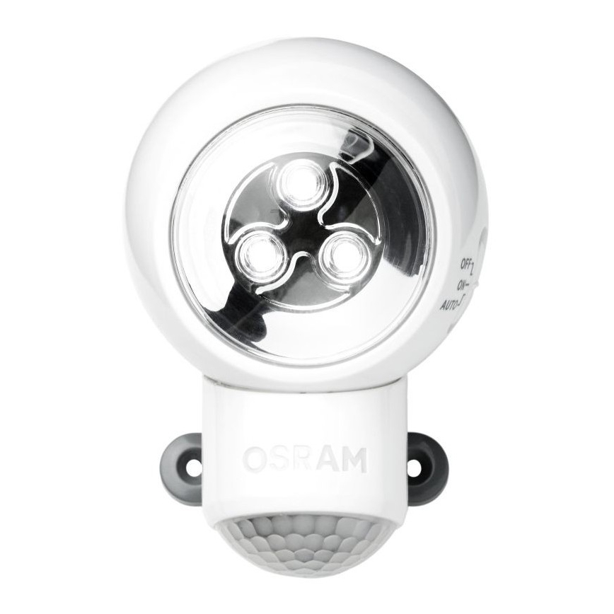 Ledvance -LED Oriëntatie lamp voor buiten met sensor SPYLUX LED/0,3W/3xAA IP43