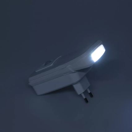 Ledvance - LED Oriëntatie Stopcontact Lamp met Sensor LUNETTA LED/2W/230V