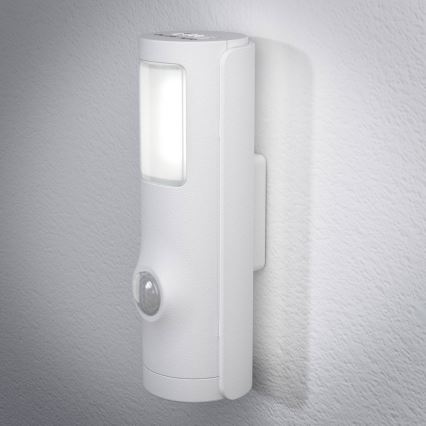 Ledvance - LED Oriëntatielamp met sensor NIGHTLUX LED/0,35W/3xAAA IP54