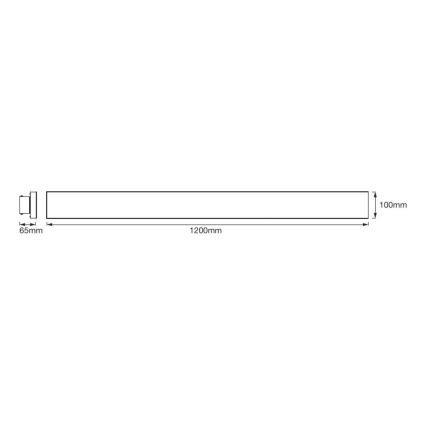 Ledvance - LED Paneel voor oppervlakte montage FRAMELESS LED/35W/230V 3000K