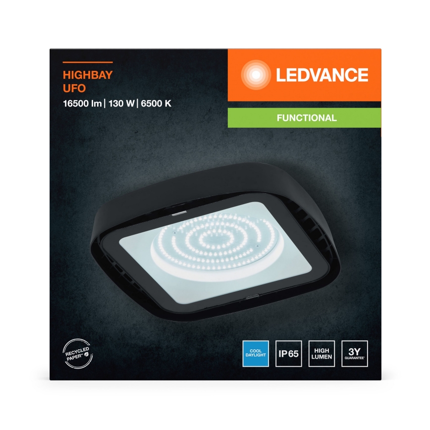 Ledvance - LED Plafond industriële verlichting HIGHBAY LED/130W/230V IP65 6500K