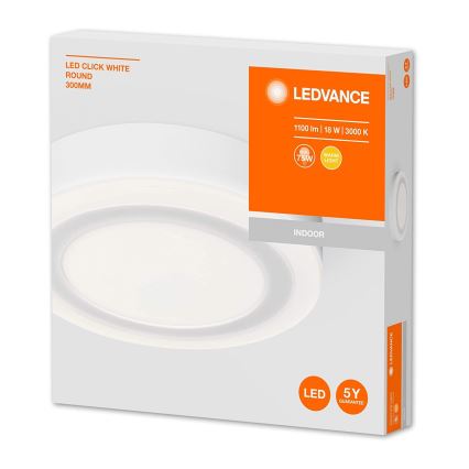 Ledvance - LED Plafond Lamp ROUND LED/18W/230V d. 30 cm