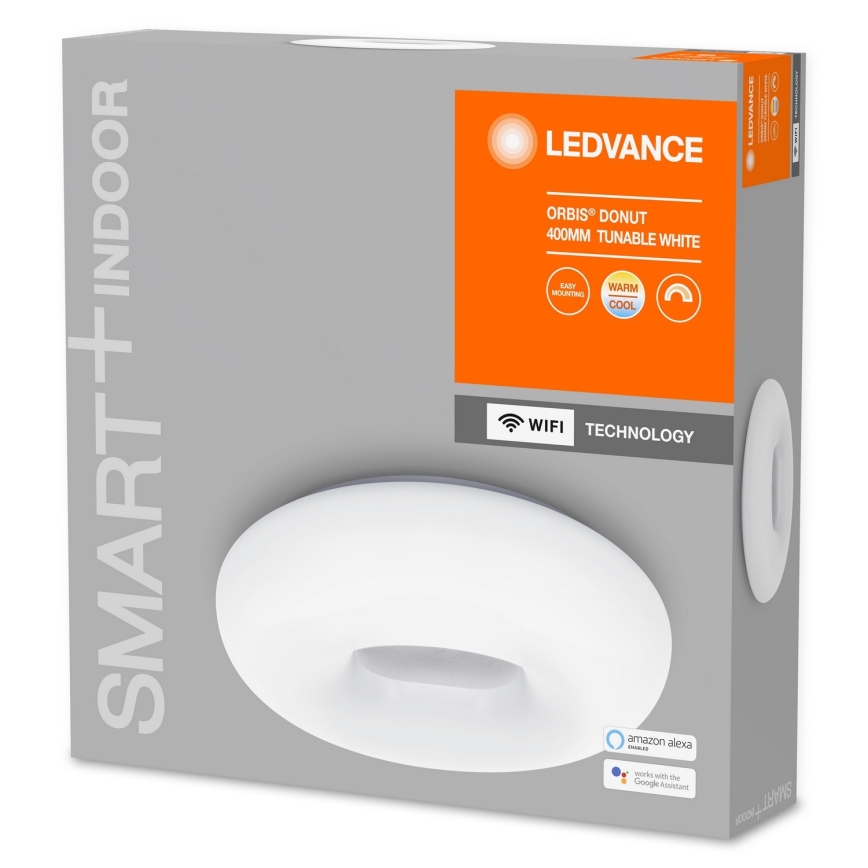 Ledvance - LED Plafondlamp dimbaar SMART+ DONUT LED/24W/230V Wi-Fi