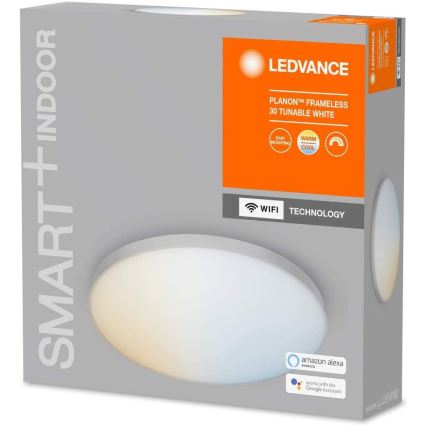 Ledvance - LED Plafondlamp dimbaar SMART + FRAMELESS LED / 20W / 230V 3.000K-6.500K Wi-Fi