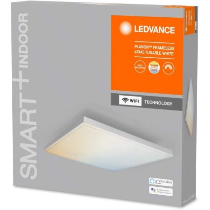 Ledvance - LED Plafondlamp dimbaar SMART + FRAMELESS LED / 28W / 230V 3.000K-6.500K Wi-Fi