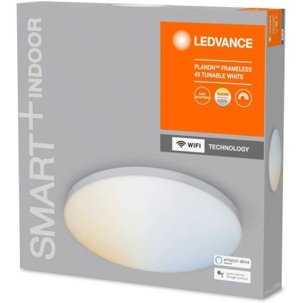 Ledvance - LED Plafondlamp dimbaar SMART + FRAMELESS LED / 28W / 230V 3.000K-6.500K Wi-Fi