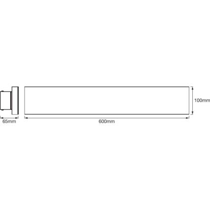 Ledvance - LED Plafondlamp dimbaar SMART + FRAMELESS LED / 28W / 230V Wi-Fi