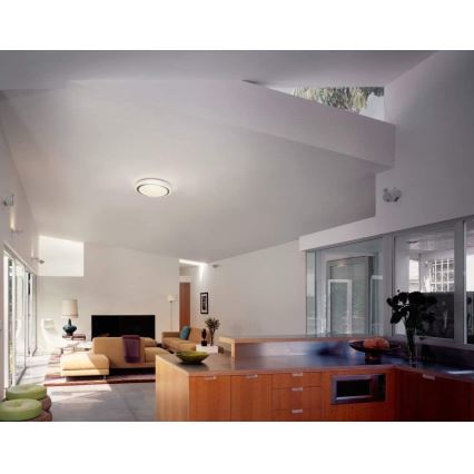 Ledvance - LED Plafondlamp dimbaar SMART+ MOON LED/32W/230V Wi-Fi