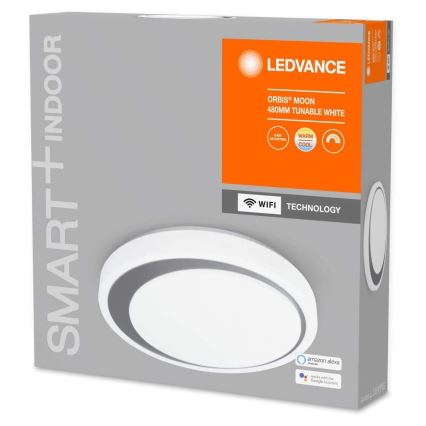 Ledvance - LED Plafondlamp dimbaar SMART+ MOON LED/32W/230V Wi-Fi