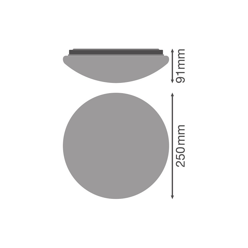 Ledvance - LED Plafondlamp ESSENTIAL LED/13W/230V 3000K