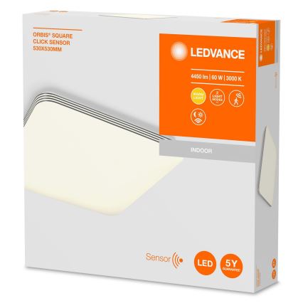 Ledvance - LED Plafondlamp met sensor ORBIS LED/60W/230V 3000K