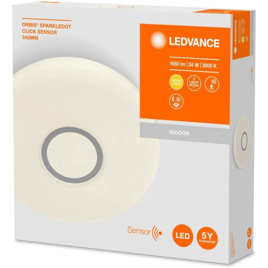 Ledvance - LED Plafondlamp met sensor SPARKLEDOT LED / 24W / 230V