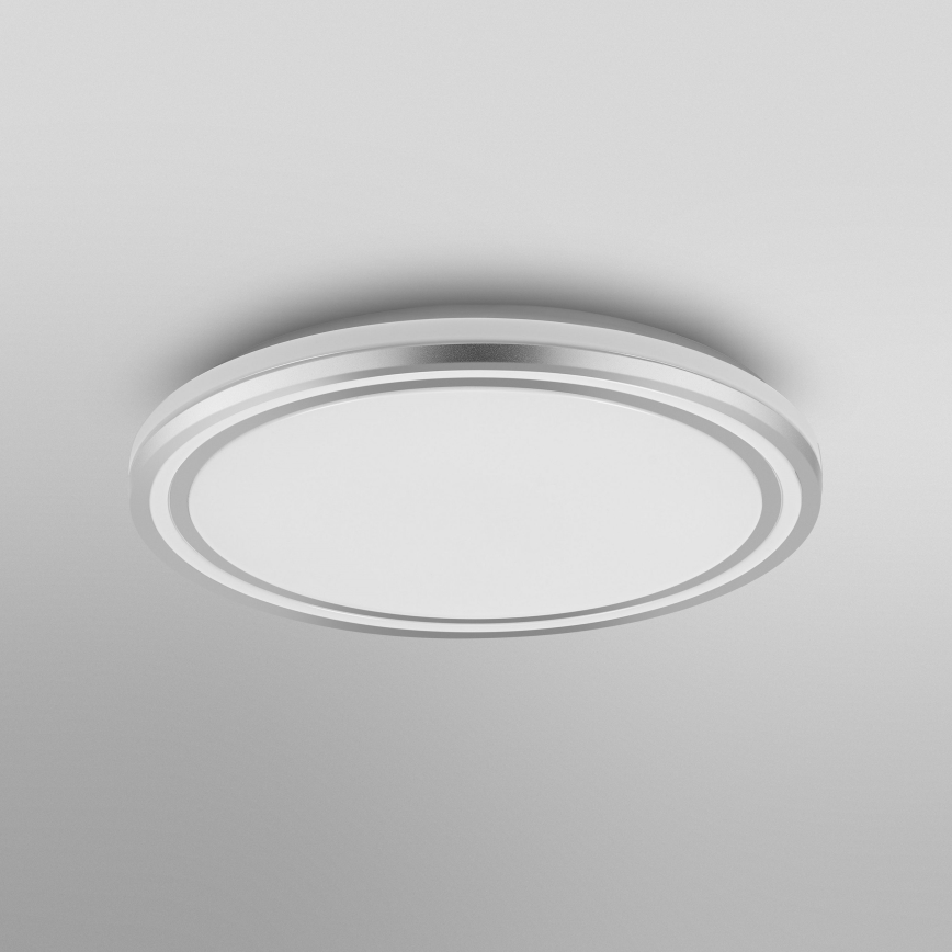 Ledvance - LED Plafondlamp ORBIS HELMAN LED/16W/230V diameter 29,5 cm zilver