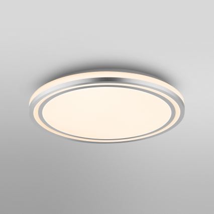 Ledvance - LED Plafondlamp ORBIS HELMAN LED/24W/230V diameter 39 cm zilver