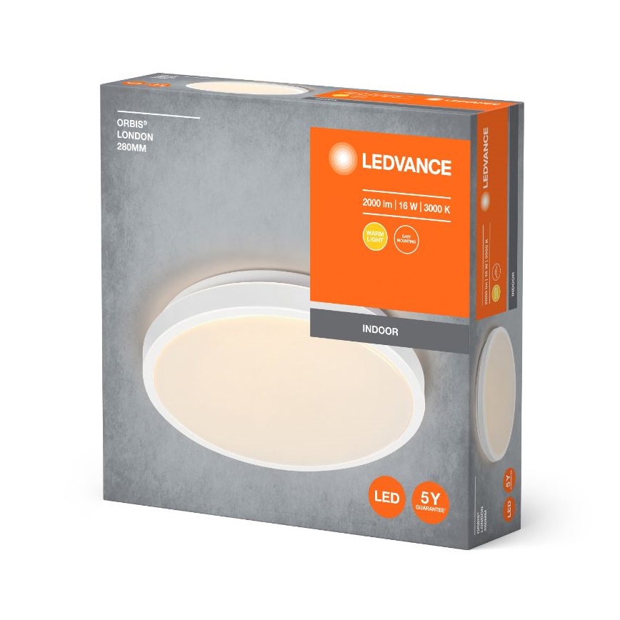 Ledvance - LED Plafondlamp ORBIS LONDON LED/16W/230V wit