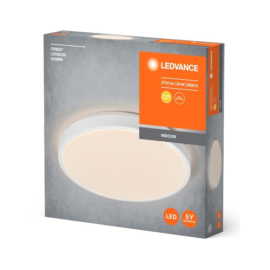 Ledvance - LED Plafondlamp ORBIS LONDON LED/24W/230V wit