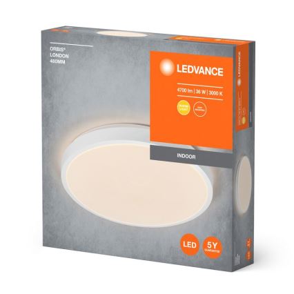 Ledvance - LED Plafondlamp ORBIS LONDON LED/36W/230V wit