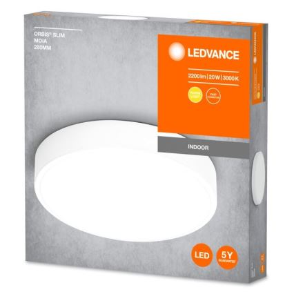 Ledvance - LED Plafondlamp ORBIS SLIM LED/20W/230V wit