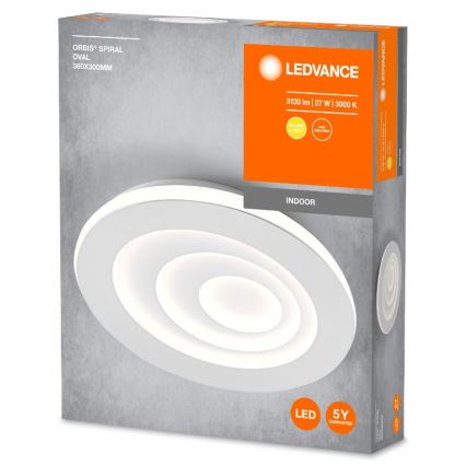 Ledvance - LED Plafondlamp ORBIS SPIRAL LED/27W/230V