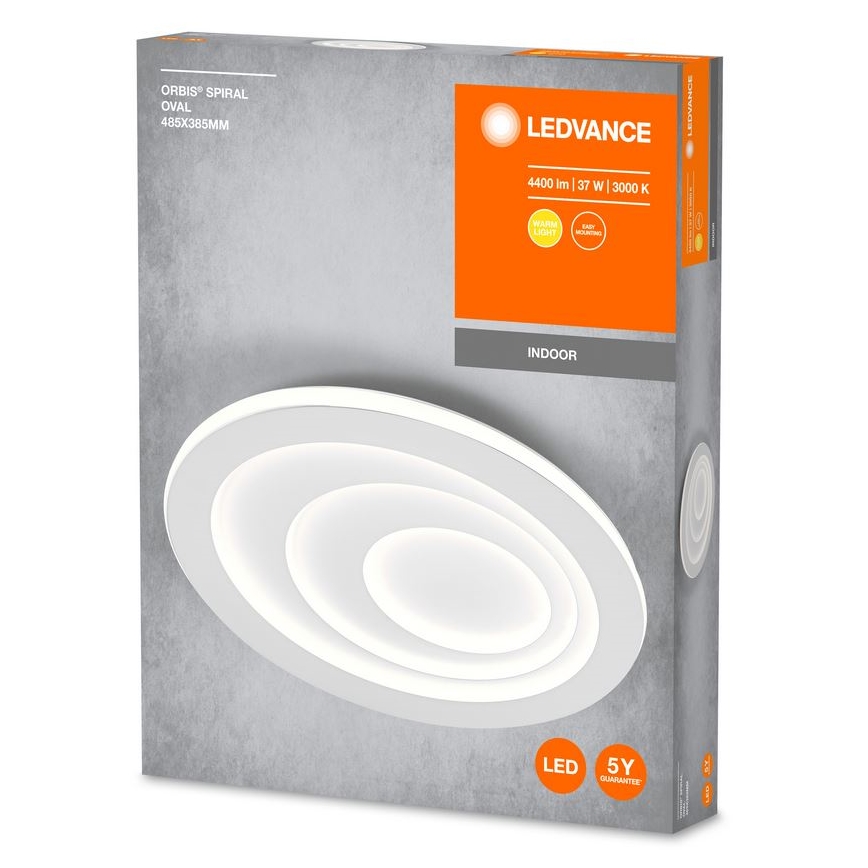 Ledvance - LED Plafondlamp ORBIS SPIRAL LED/37W/230V
