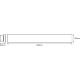 Ledvance - LED Plafondlamp SMART + FRAMELESS LED / 27W / 230V 3.000K-6.500K Wi-Fi