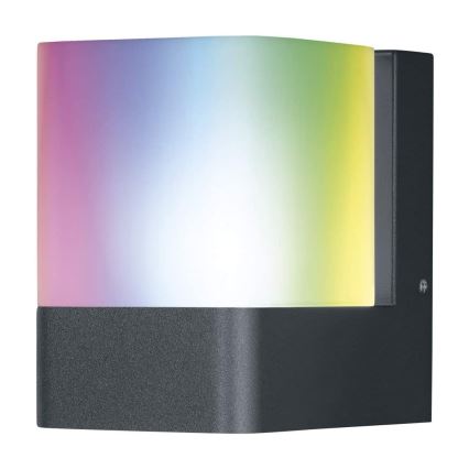 Ledvance - LED RGB Buiten wandlamp SMART + CUBE LED / 9,5W / 230V IP44 Wi-Fi