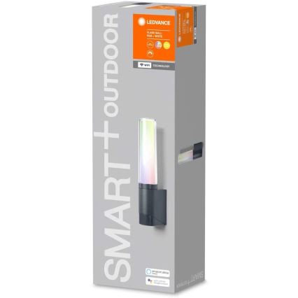 Ledvance - LED RGB Buiten wandlamp SMART + FLARE LED / 7,5W / 230V IP44 Wi-Fi