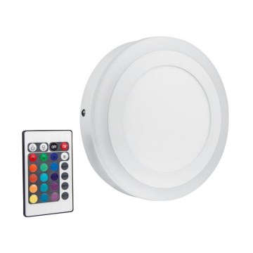 Ledvance - LED RGB dimbare plafondlamp LED/19W/230V + afstandsbediening