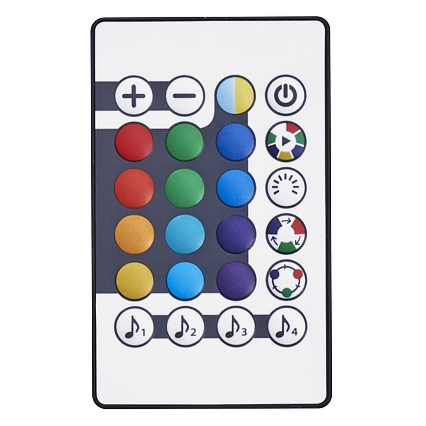 Ledvance - LED RGB Dimbare strip FLEX AUDIO 5m LED/20W/230V + afstandsbediening