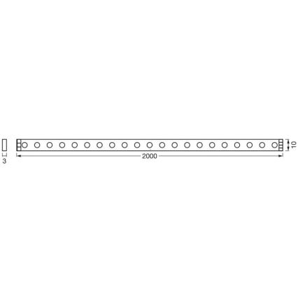 Ledvance - LED RGB Dimbare strip voor TV FLEX AUDIO 2m LED/3,6W/5V + afstandsbediening