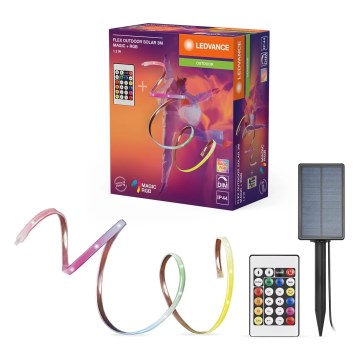 Ledvance - LED RGB dimbare zonne-LED-strip FLEX MAGIC 3m LED/1,2W/5V IP44 + afstandsbediening