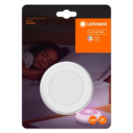 Ledvance - LED RGB Touch-oriëntatielamp DOT-IT LED/0,2W/4,5V