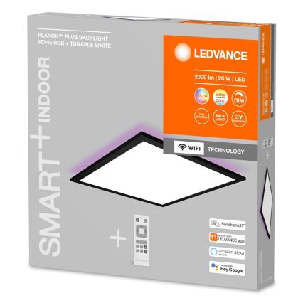 Ledvance - LED RGBW Dimbaar Paneel SMART+ PLANON LED/28W/230V 3000-6500K Wi-Fi + afstandsbediening