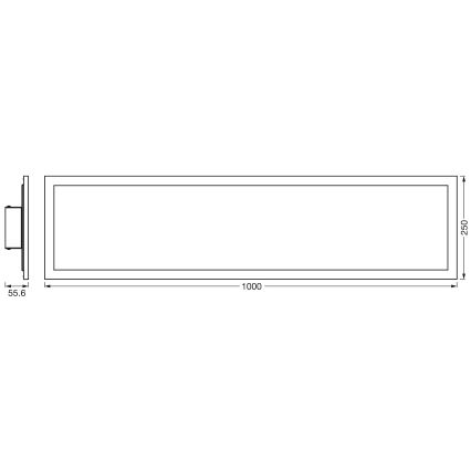 Ledvance - LED RGBW Dimbaar Paneel SMART+ PLANON LED/30W/230V 3000-6500K Wi-Fi + afstandsbediening